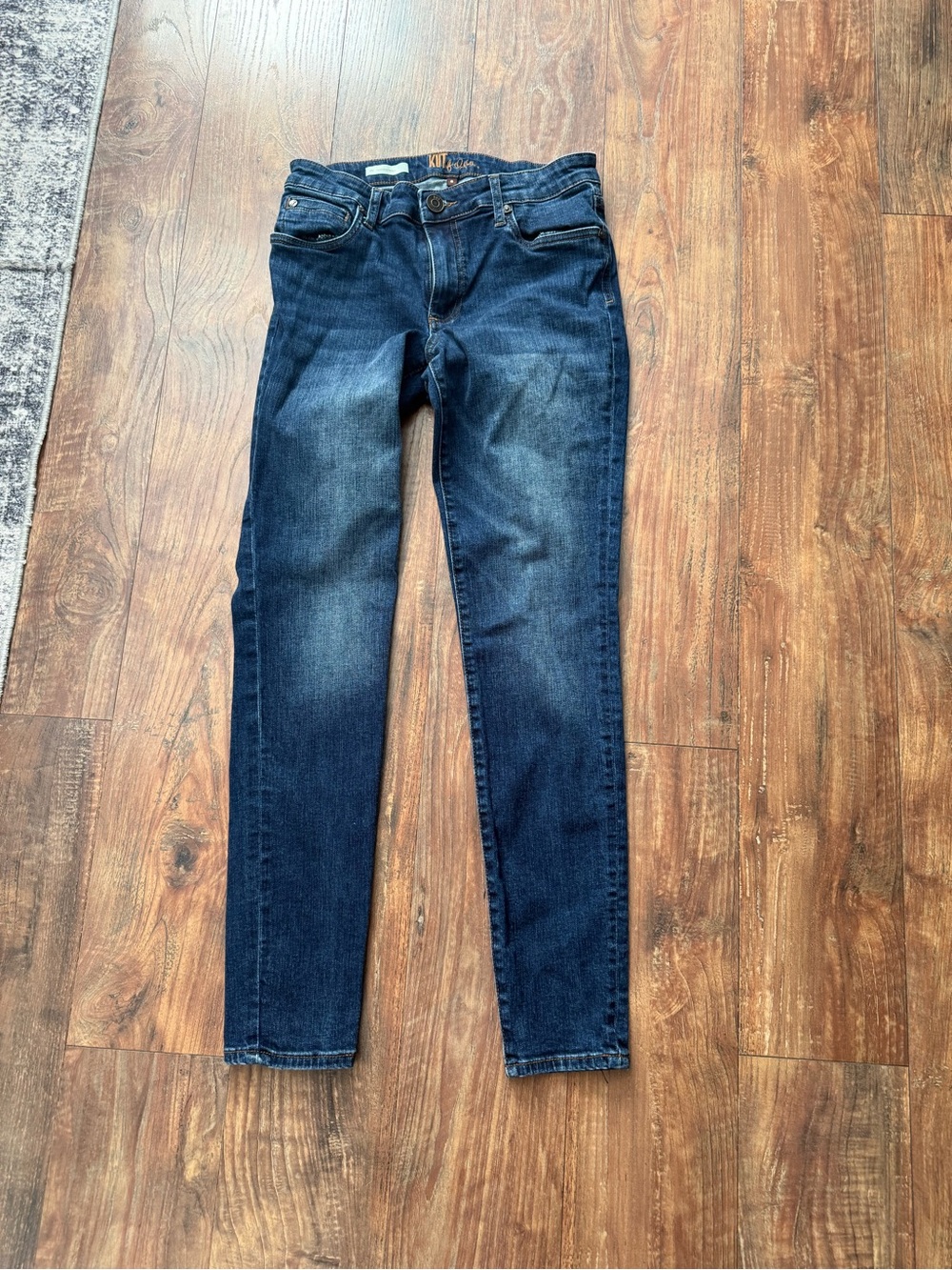 Kut from the Kloth VIV Dark Indigo Skinny Jeans